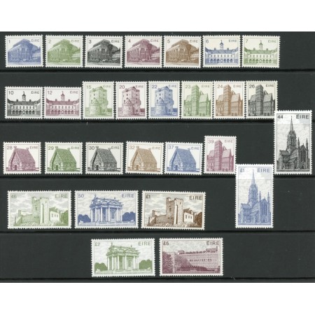 Irlanda 1982 - Uzuale, arhitectura, serie neuzata