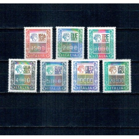 Italia 1978/1987 - Uzuale, Italia, serie neuzata