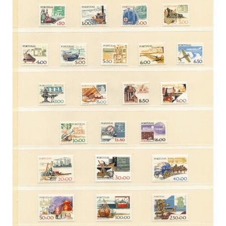 Portugalia 1978/1984 - Uzuale, industrie, transport, serii neuzate