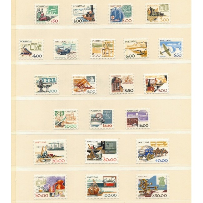 Portugalia 1978/1984 - Uzuale, industrie, transport, serii neuzate