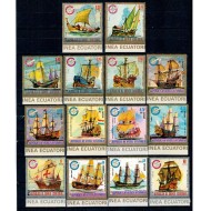 Guinea Ecuatoriala 1975 - Vapoare, veliere, transport, serie neuzata