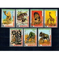 Guinea Ecuatoriala 1974 - Fauna din Africa, animale, serie neuzata