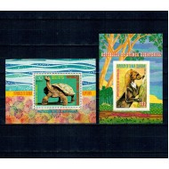 Guinea Ecuatoriala 1977 - Fauna din America de Sud, colite neuzate