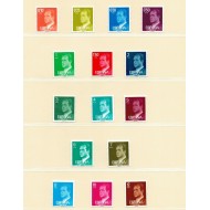 Spania 1976-1989 - Uzuale Regele Juan Carlos I, serii neuzate