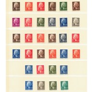 Danemarca 1974-1981 - Uzuale Regina Margrethe II, personalități, serii neuzate