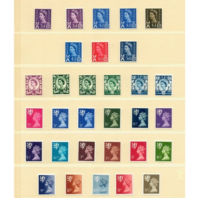 Scotia, Marea Britanie 1958-1990