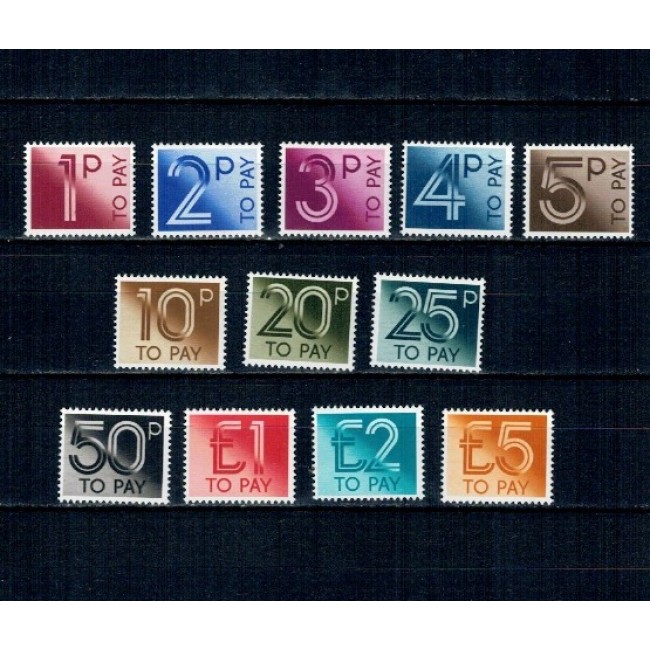 Marea Britanie 1982 - Porto, serie neuzata