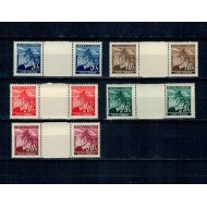 Boemia si Moravia 1939 - Uzuale, perechi neuzate cu punte