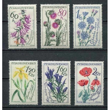 Cehoslovacia 1964 - Flori, serie neuzata