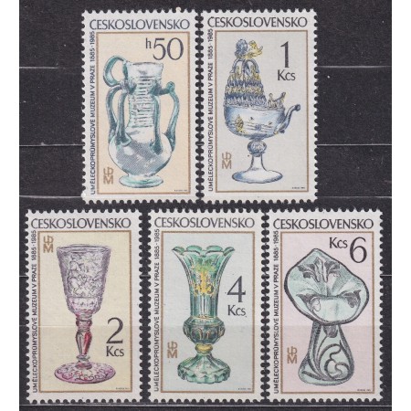 Cehoslovacia 1985 - Muzeul din Praga, artefacte, serie neuzata