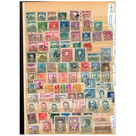 Cehoslovacia 1918-1989 - Colecție timbre stampilate in clasor