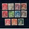 Cehoslovacia 1920 - Uzuale, Republica, serie stampilata