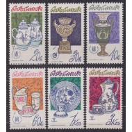 Cehoslovacia 1977 - Porțelan, serie neuzata