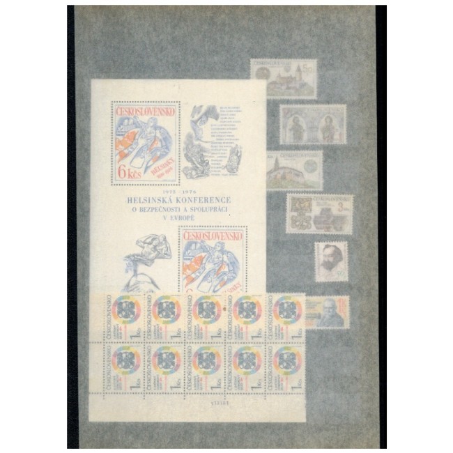 Cehoslovacia - Colecție timbre neuzate in clasor