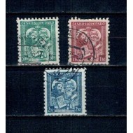 Cehoslovacia 1935 - Sfantul Metodiu, serie stampilata