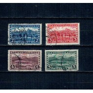 Cehoslovacia 1926 - Uzuale, vederi, serie stampilata