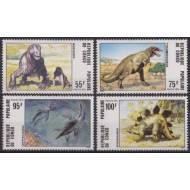 Congo 1975 - Fauna preistorica, serie neuzata