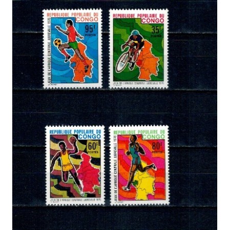 Congo 1976 - Sport, serie neuzata