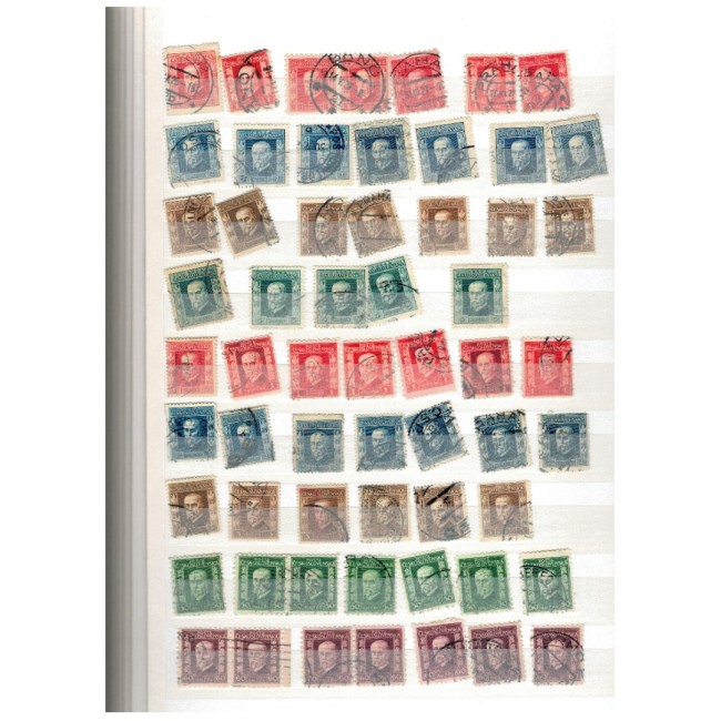 Cehoslovacia 1919-1959 - Colecție timbre stampilate intr-un clasor gros