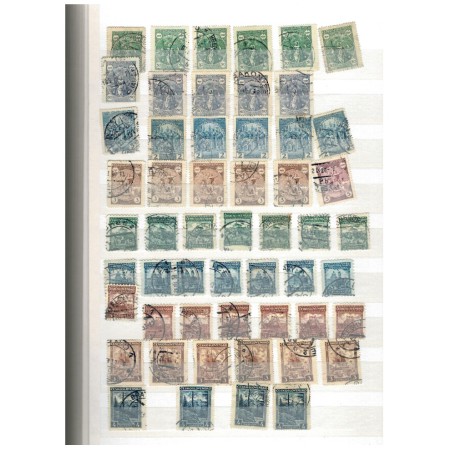 Cehoslovacia 1919-1959 - Colecție timbre stampilate intr-un clasor gros