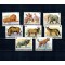 Burundi 1982 - Fauna, animale, fara emblema WWF, serie stampilata incompleta, cota foarte mare!