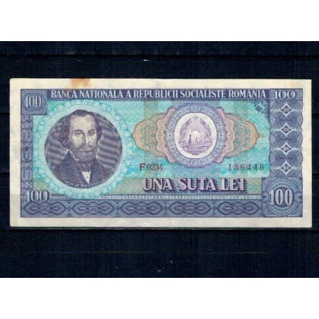 Romania 1966 - 100 lei, circulata