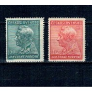 Cehoslovacia 1937 - Jan Evangelista Purkyne, naturalist, personalități, serie neuzata