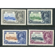 Nigeria 1935 - Jubileu Regele George V, serie neștampilata cu șarniere