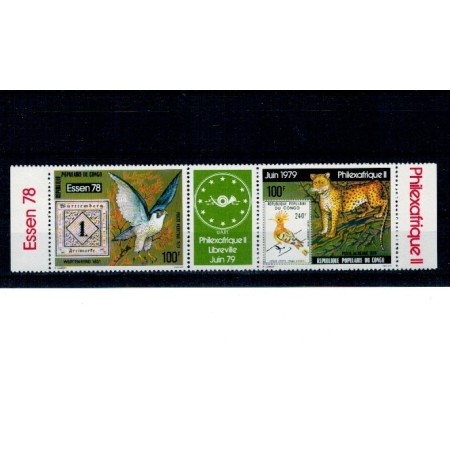 Congo 1978 - Philexfrance, fauna, serie neuzata