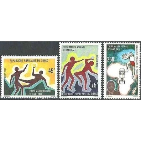 Congo 1979 - Handbal, sport, serie neuzata