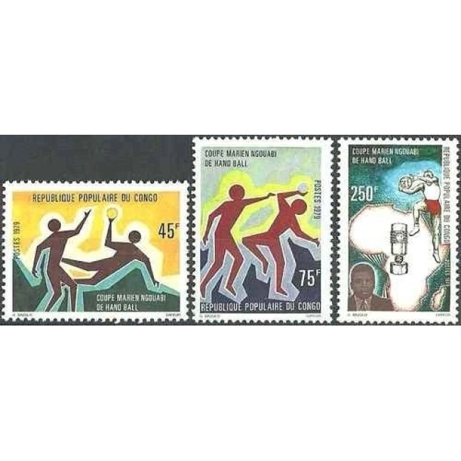 Congo 1979 - Handbal, sport, serie neuzata