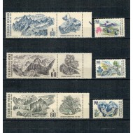 Cehoslovacia 1969 - Parcul National Tatra, flora, serie neuzata cu viniete