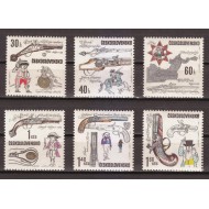 Cehoslovacia 1969 - Arme de foc istorice, serie neuzata