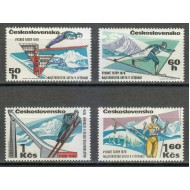 Cehoslovacia 1970 - Schi nordic, sport, serie neuzata