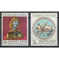 Cehoslovacia 1970 - Castelul din Praga, serie neuzata