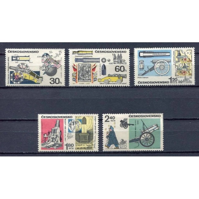 Cehoslovacia 1970 - Tunuri istorice, arme, serie neuzata
