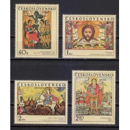 Cehoslovacia 1970 - Icoane slovace, arta, serie neuzata
