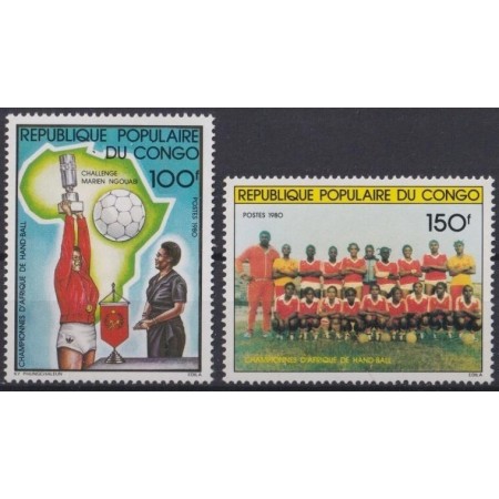 Congo 1981 - Handbal, sport, serie neuzata