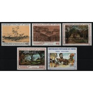 Congo 1980 - Centenarul Brazzaville, arta, serie neuzata