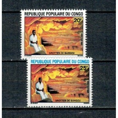 Congo 1981 - Peștera Bangou, serie neuzata