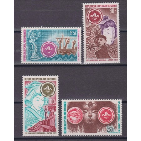 Congo 1971 - Cercetași, Jamboree, serie neuzata