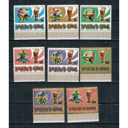 Burundi 1974 - Campionatul Mondial de Fotbal, serie neuzata