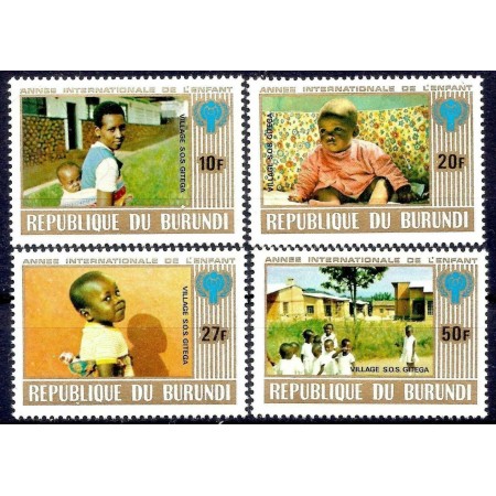 Burundi 1979 - Copii, serie neuzata