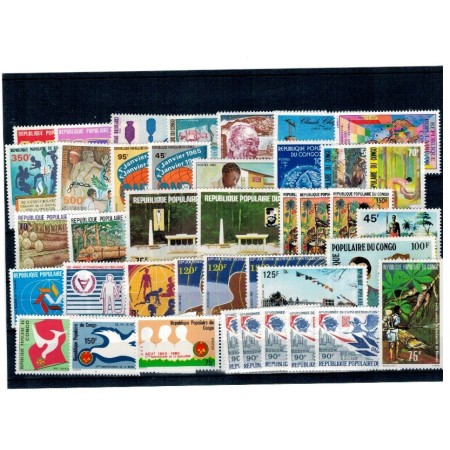Congo - Lot timbre vechi, neuzate
