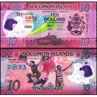 Solomon Islands 2023 - 10 dollars UNC