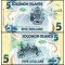 Solomon Islands 2022 - 5 dollars UNC