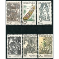 Cehoslovacia 1971 - Arta grafica, serie neuzata