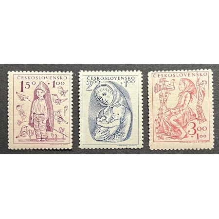 Cehoslovacia 1948 - Pentru copii, serie neuzata