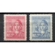 Cehoslovacia 1945 - Congres Studențesc, serie neuzata