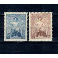 Cehoslovacia 1938 - Aniversarea Republicii, serie neuzata